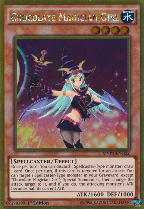 Chocolate Magician Girl [MVP1-ENG52] Gold Rare | Mega City Incorporated