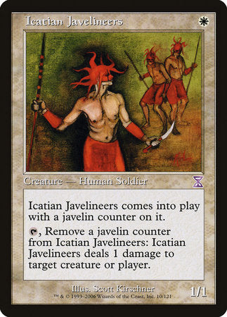 Icatian Javelineers [Time Spiral Timeshifted] | Mega City Incorporated