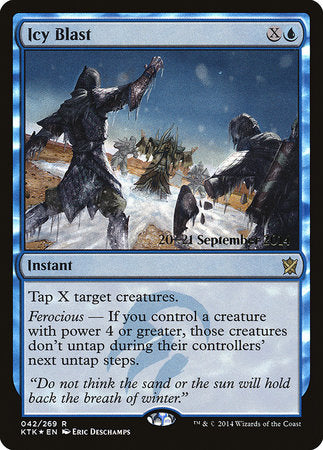 Icy Blast [Khans of Tarkir Promos] | Mega City Incorporated