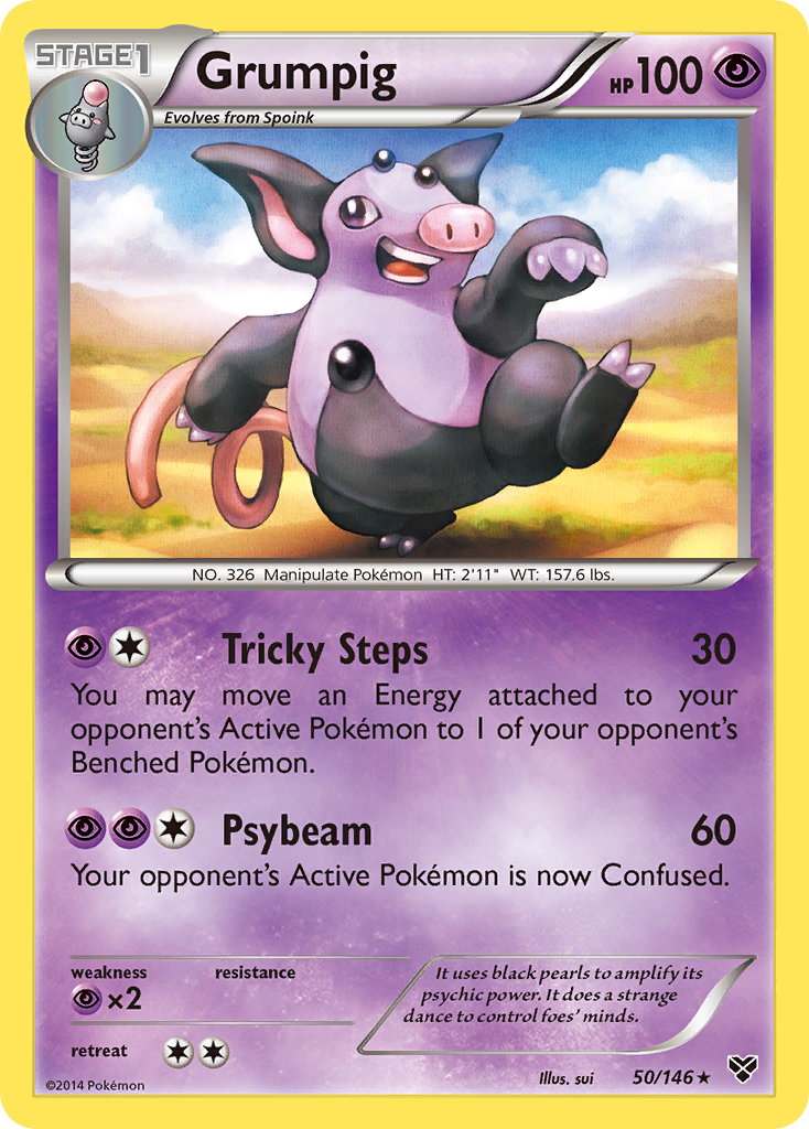 Grumpig (50/146) [XY: Base Set] | Mega City Incorporated