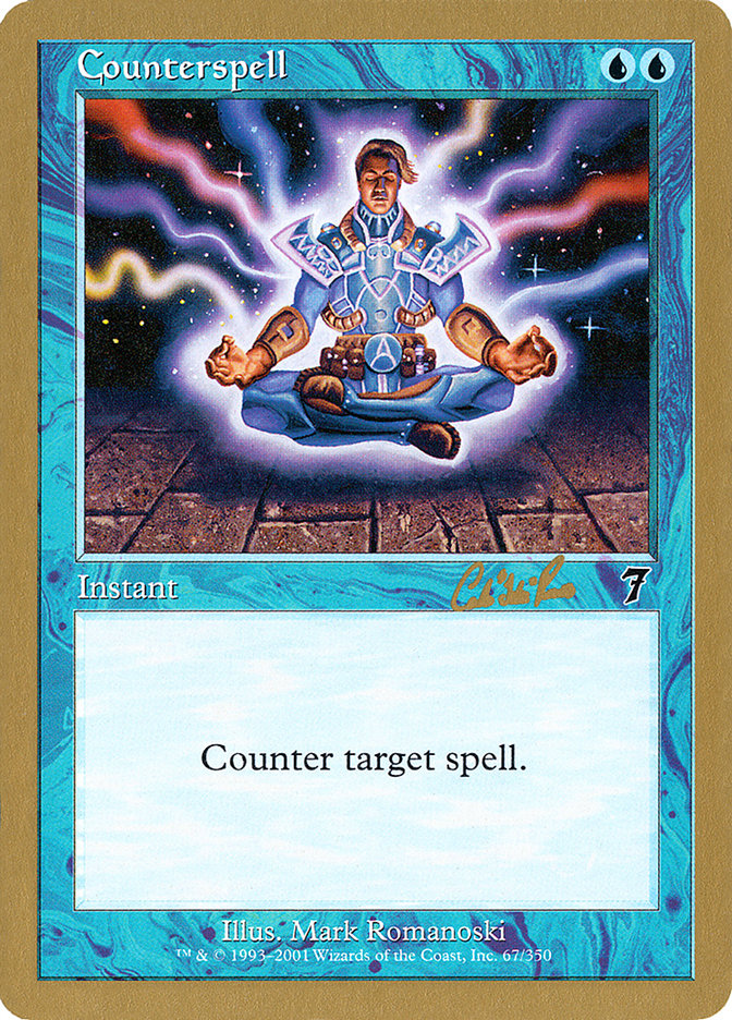 Counterspell (Carlos Romao) [World Championship Decks 2002] | Mega City Incorporated