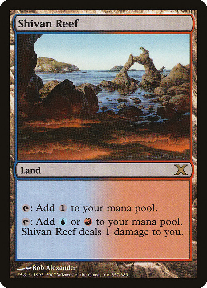 Shivan Reef [Tenth Edition] | Mega City Incorporated