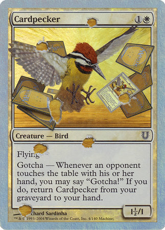 Cardpecker (Alternate Foil) [Unhinged] | Mega City Incorporated