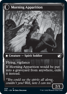 Mourning Patrol // Morning Apparition [Innistrad: Double Feature] | Mega City Incorporated