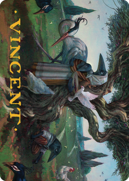 Kindred Discovery Art Card (Gold-Stamped Signature) [Commander Legends: Battle for Baldur's Gate Art Series] | Mega City Incorporated