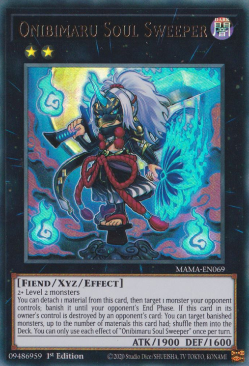 Onibimaru Soul Sweeper [MAMA-EN069] Ultra Rare | Mega City Incorporated