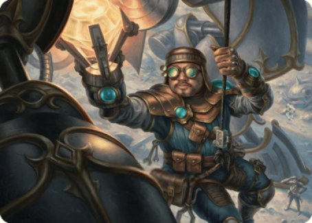 Powerstone Engineer Art Card [The Brothers' War Art Series] | Mega City Incorporated