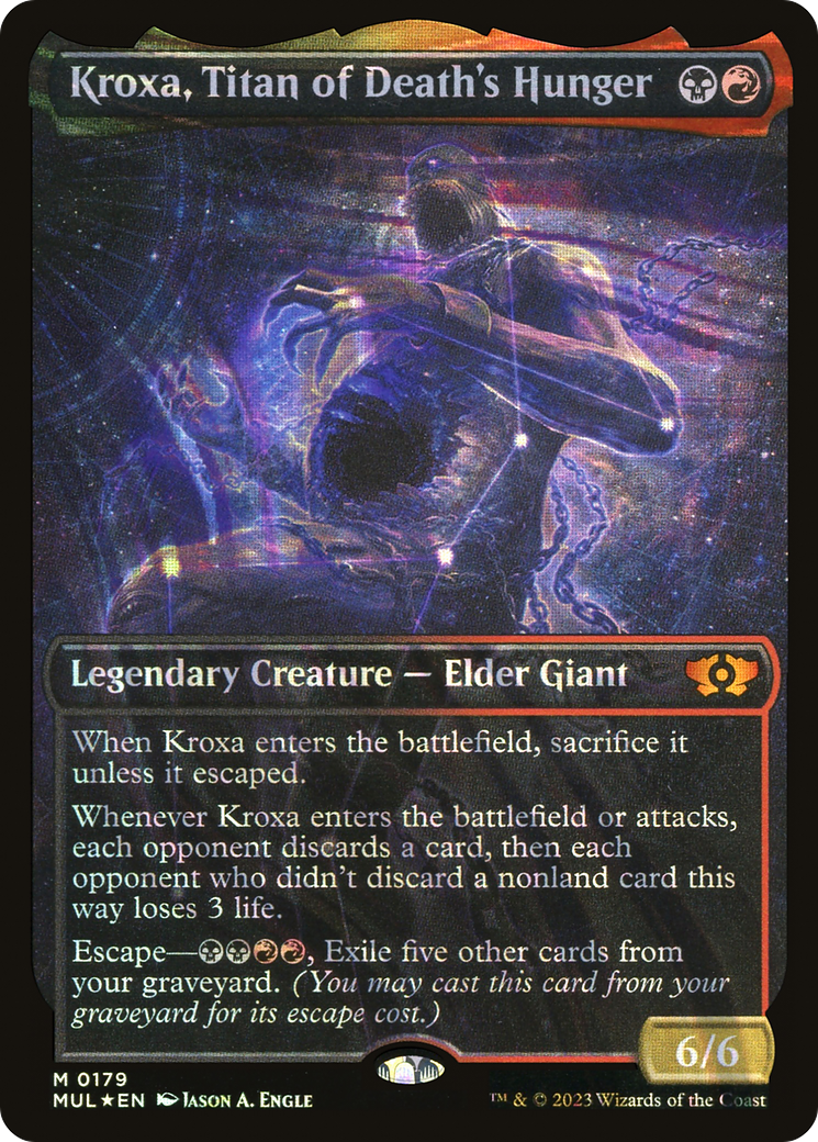 Kroxa, Titan of Death's Hunger (Halo Foil) [Multiverse Legends] | Mega City Incorporated