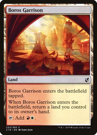 Boros Garrison [Commander 2019] | Mega City Incorporated