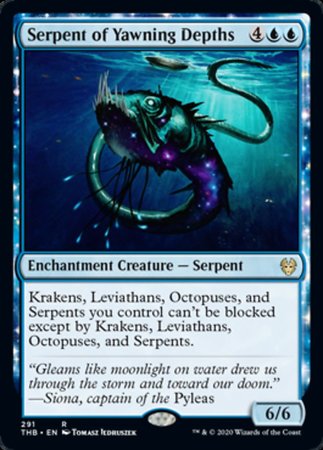 Serpent of Yawning Depths [Theros Beyond Death] | Mega City Incorporated