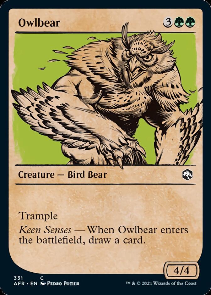 Owlbear (Showcase) [Dungeons & Dragons: Adventures in the Forgotten Realms] | Mega City Incorporated