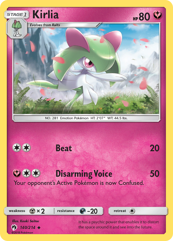 Kirlia (140/214) [Sun & Moon: Lost Thunder] | Mega City Incorporated