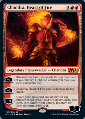 Chandra, Heart of Fire [Core Set 2021] | Mega City Incorporated