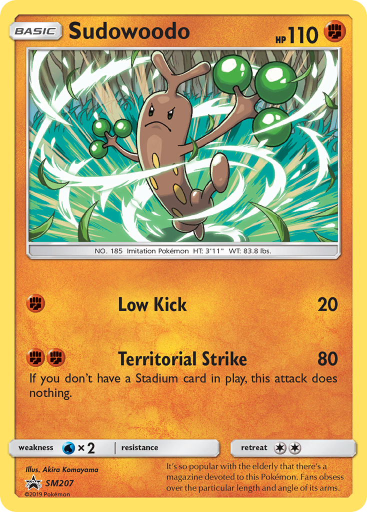 Sudowoodo (SM207) [Sun & Moon: Black Star Promos] | Mega City Incorporated