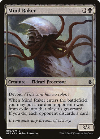 Mind Raker [Battle for Zendikar] | Mega City Incorporated