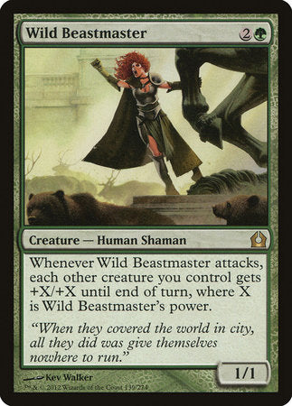 Wild Beastmaster [Return to Ravnica] | Mega City Incorporated