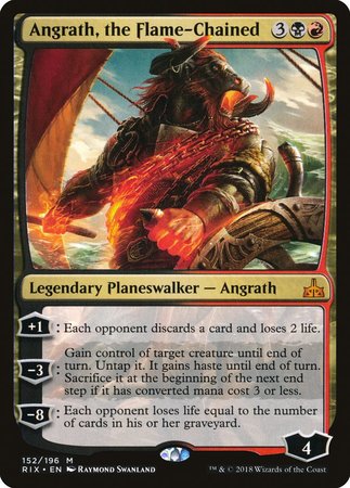 Angrath, the Flame-Chained [Rivals of Ixalan] | Mega City Incorporated