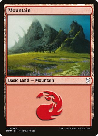 Mountain (265) [Dominaria] | Mega City Incorporated