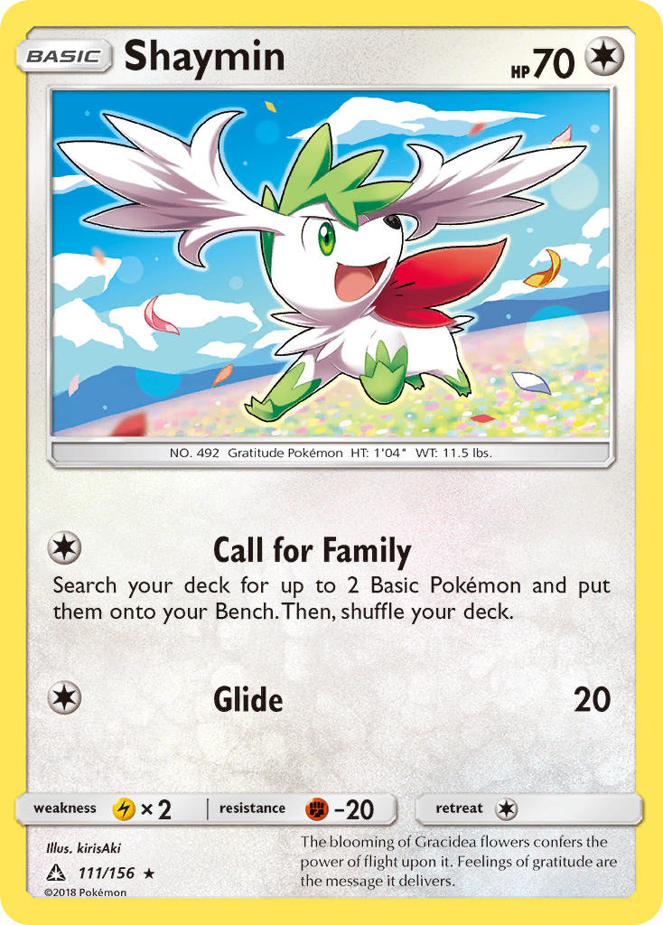 Shaymin (111/156) [Sun & Moon: Ultra Prism] | Mega City Incorporated