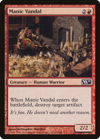 Manic Vandal [Magic 2011] | Mega City Incorporated