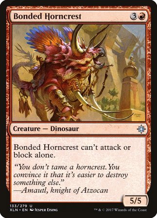 Bonded Horncrest [Ixalan] | Mega City Incorporated