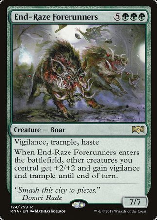 End-Raze Forerunners [Ravnica Allegiance] | Mega City Incorporated