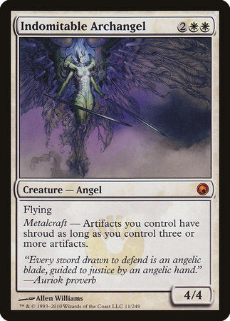 Indomitable Archangel [Scars of Mirrodin] | Mega City Incorporated