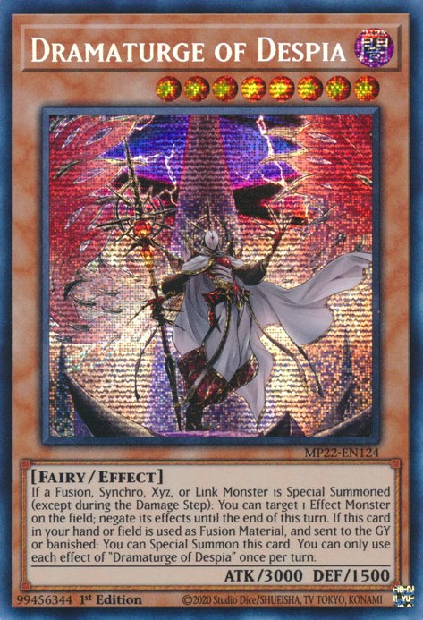 Dramaturge of Despia [MP22-EN124] Prismatic Secret Rare | Mega City Incorporated