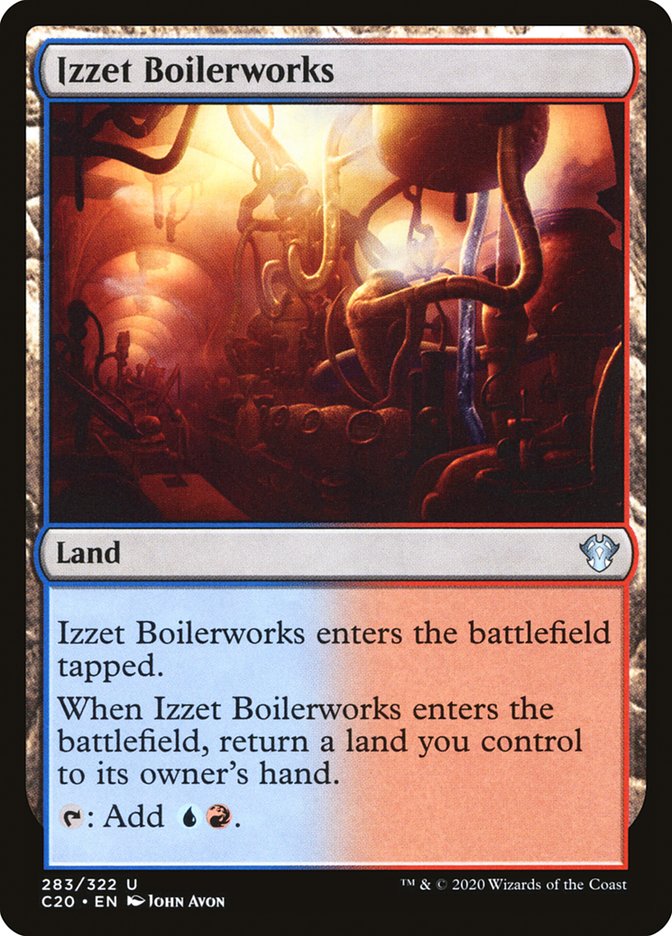 Izzet Boilerworks [Commander 2020] | Mega City Incorporated
