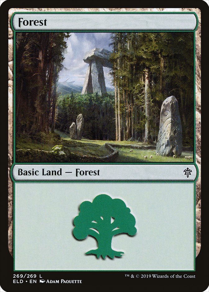 Forest (269) [Throne of Eldraine] | Mega City Incorporated