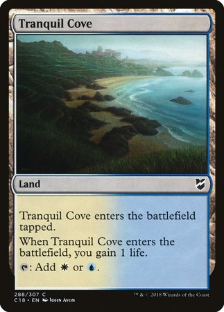 Tranquil Cove [Commander 2018] | Mega City Incorporated