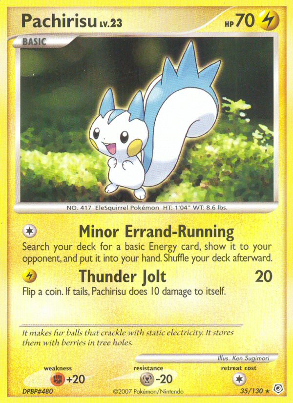 Pachirisu (35/130) [Diamond & Pearl: Base Set] | Mega City Incorporated