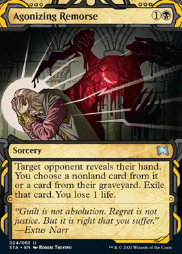 Agonizing Remorse (Etched Foil) [Strixhaven Mystical Archive] | Mega City Incorporated