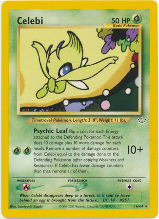 Celebi (16/64) [Neo Revelation Unlimited] | Mega City Incorporated