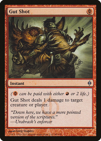 Gut Shot [New Phyrexia] | Mega City Incorporated