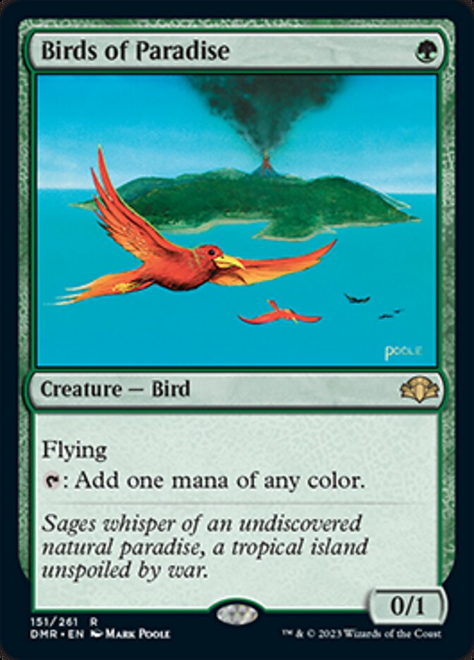 Birds of Paradise [Dominaria Remastered] | Mega City Incorporated