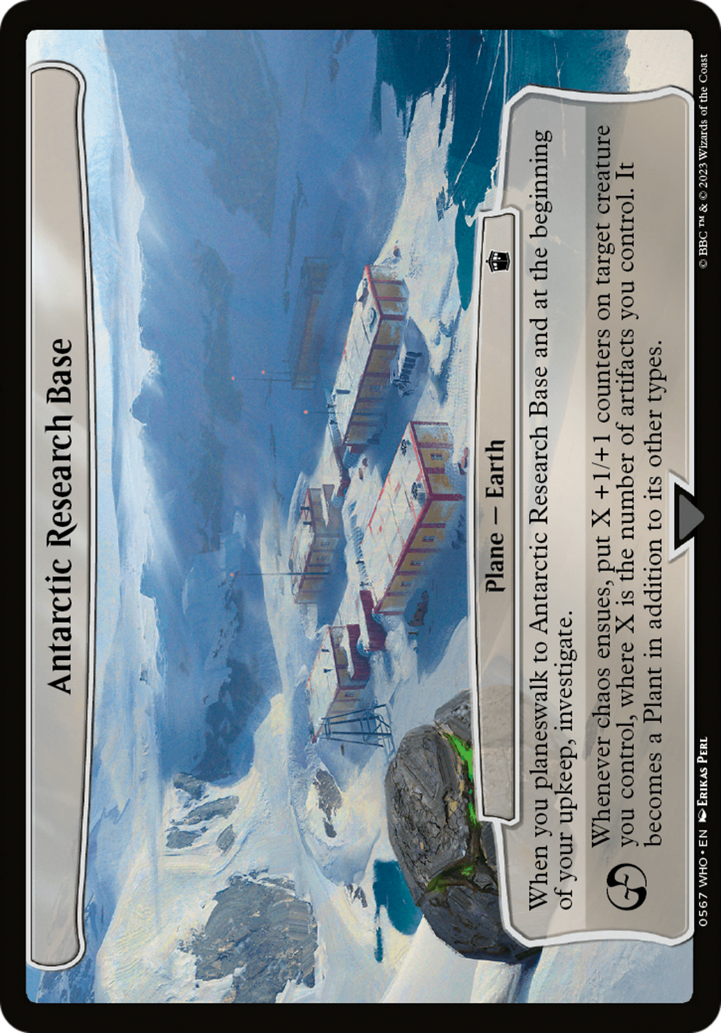 Antarctic Research Base [Planechase] | Mega City Incorporated