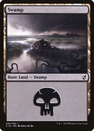 Swamp (295) [Commander 2019] | Mega City Incorporated