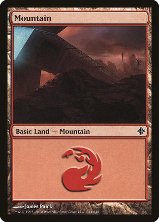 Mountain (244) [Rise of the Eldrazi] | Mega City Incorporated