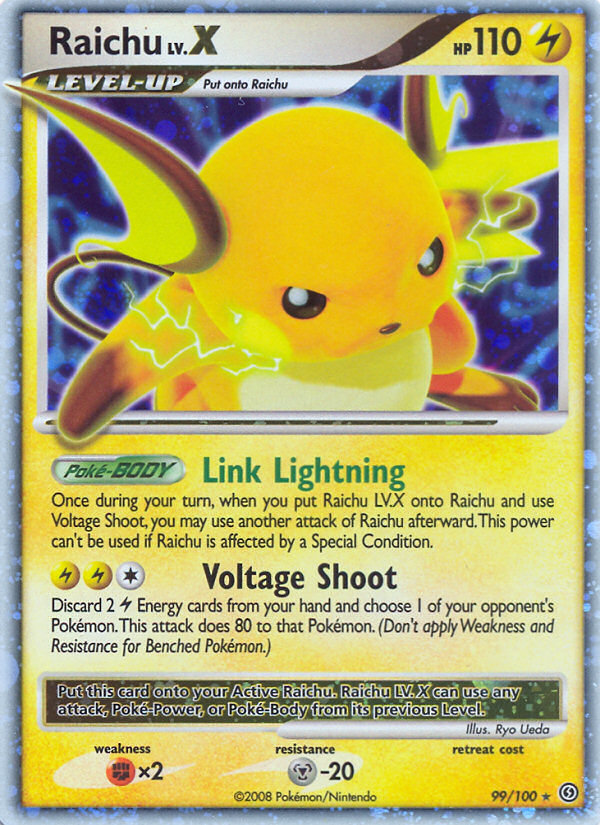 Raichu LV.X (99/100) [Diamond & Pearl: Stormfront] | Mega City Incorporated