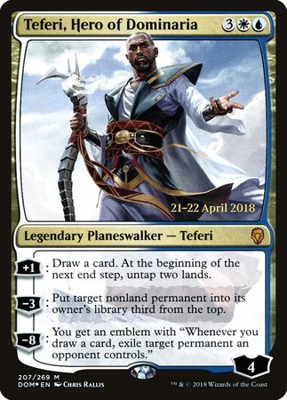 Teferi, Hero of Dominaria [Dominaria Promos] | Mega City Incorporated