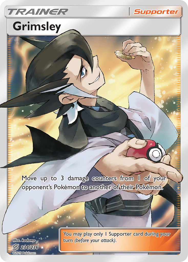 Grimsley (234/236) [Sun & Moon: Unified Minds] | Mega City Incorporated