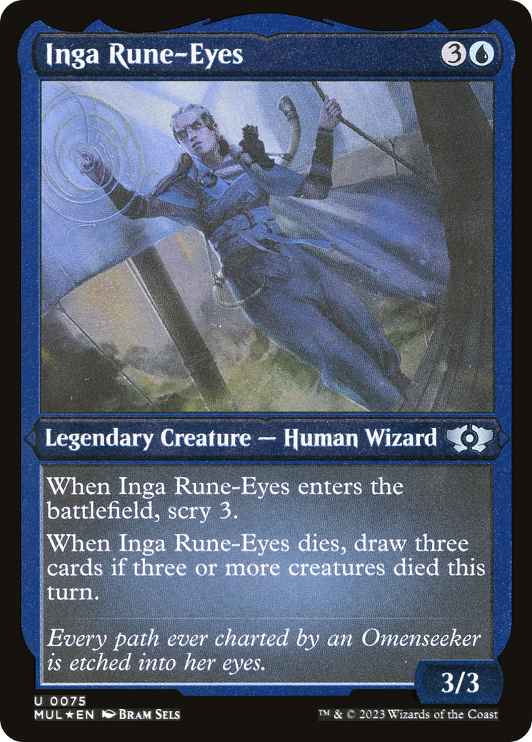 Inga Rune-Eyes (Foil Etched) [Multiverse Legends] | Mega City Incorporated