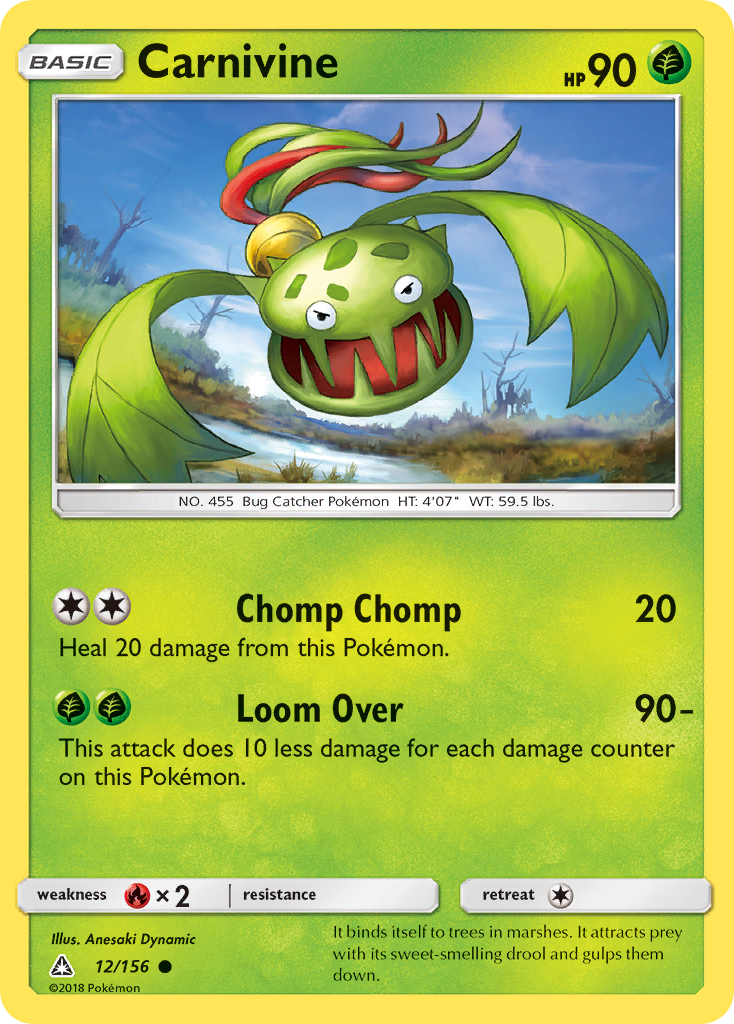 Carnivine (12/156) [Sun & Moon: Ultra Prism] | Mega City Incorporated