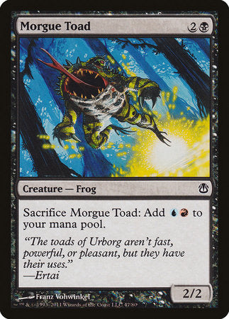 Morgue Toad [Duel Decks: Ajani vs. Nicol Bolas] | Mega City Incorporated