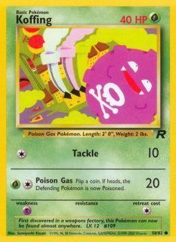Koffing (58/82) [Team Rocket Unlimited] | Mega City Incorporated