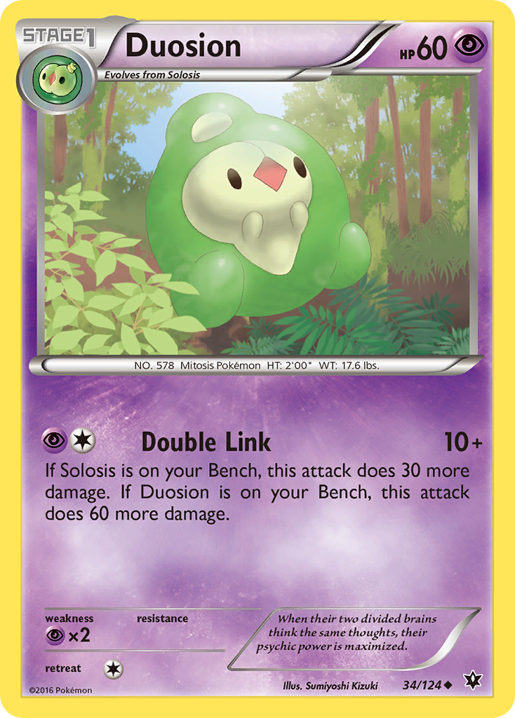 Duosion (34/124) [XY: Fates Collide] | Mega City Incorporated