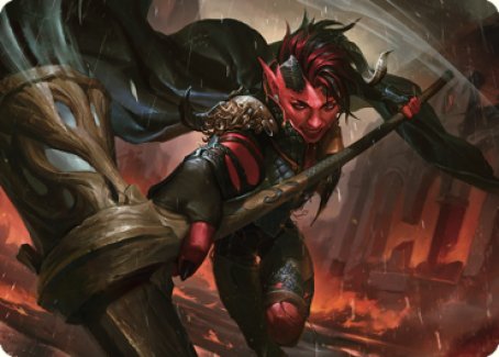 Karlach, Fury of Avernus Art Card (34) [Commander Legends: Battle for Baldur's Gate Art Series] | Mega City Incorporated