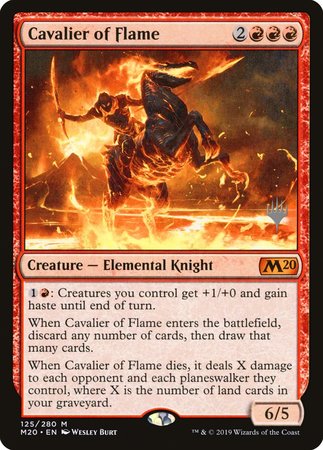 Cavalier of Flame [Core Set 2020 Promos] | Mega City Incorporated