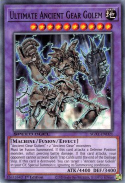 Ultimate Ancient Gear Golem [SGX1-END21] Common | Mega City Incorporated